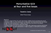 Perturbative QCD at four and five loops - Nikheftueda/hpp_45loops.pdfspace-time Z Chetyrkin, Tkachov ’81 dDk @ @k f = 0 (We work in D = 4 2 space-time) Give linear relations among