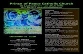 Prince of Peace atholic hurch...2020/12/27  · Prince of Peace atholic hurch 135 S. Milwaukee Ave. Lake Villa, IL 60046 (847) 356-7915 December 27, 2020 Our Mission Empowered by the