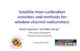 Matt Sapiano1 Wes Berg - CNRipwg/meetings/saojose-2012/training/Sa... · 2016. 6. 7. · • XCAL is a working group of the NASA Precipitation Measurement Missions (PMM) project whose