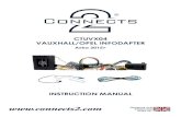 CTUVX04 VAUXHALL/OPEL INFODAPTER...VAUXHALL/OPEL INFODAPTER Astra 2015> 2 ABOUT The Connects2 Infodapter for Vauxhall vehicles allows vehicle setting and parking sensor information