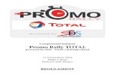 Campionatul Județean Promo Rally TOTAL · 2018. 10. 17. · promo rally total powered by sds - regulament pag. 2 cuprins introducere 3 1. organizare 4 2. program 5 3. participanȚi