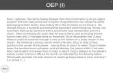 OEP (I)mjm82/che374/Fall2016/Lecture... · 2016. 10. 22. · OEP (I) Buzz Lightyear, the heroic Space Ranger from Star Command, is on an urgent quest to find and capture the evil