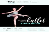 STUDY GUIDE - Royal Winnipeg Ballet · musicians and artists. At this time, dancing became increasingly theatrical. This form of entertainment, also called the ballet de court (court