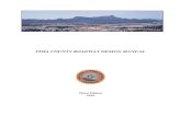 PIMA COUNTY ROADWAY DESIGN MANUALwebcms.pima.gov/UserFiles/Servers/Server_6/File... · 2013. 12. 4. · Pima County Roadway Design Manual i TABLE OF CONTENTS Page ... 2.9 Railroad