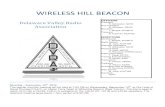 WIRELESS’HILLBEACON’Don Wright, AA2F, periodically holds Technician and General classes. Classes are held at various locations. Call Don at 609-737-1723 to register. Exam Schedule