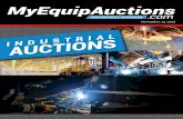 MyEquipAuctions · 2018. 11. 9. · YCM MV106A’s with Fanuc MXP200 Controls, 2002 YCI Supermax XV-1250A w/53” x21” Table and Fanuc MXP-100i, 2002 YCI Supermax YCM-FV-56T, Matsuura