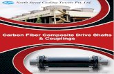 Carbon Fiber Composite Drive Shafts & Couplings...• Bores and keyways are designed as per ANSI/AGMA 9112--A04 • Mass elastic properties and other characteristics are based– on