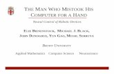 Neural Control of Robotic Devices - Brown Universitycs.brown.edu/people/mjblack/Talks/KTH-Oct2001.pdf · 2001. 11. 24. · Curt Siodmak, 1942 Brain “Mad” scientist Nancy Reagan.