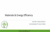 Materials & Energy Efficiency - Griha India · 2018. 12. 9. · AAC Block can be used to build internal and external walls Availability in adequate quantities is an issue. AAC blocks