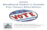 2021 Bedford Voter s Guide For Town Elections...Kelleigh Murphy Bill Duschatko Phil Greazzo TRUSTEE OF THE TRUST FUNDS (1 SEAT) (3 YEARS) Kenneth Peterson LIBRARY TRUSTEE (1 SEAT)