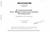 Framework for Macroeconomic Analysis...Framework for Macroeconomic Policy Analysis Ovrview 2.1 The model comprises .ix data input worksheets, debt modules for existing and new external