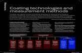 technology Coating technologies and measurement methods · Phosphating, chromating, passivating, oxidizing Example: Black oxide Galvanizing 25-100 °C 0.1-5,000 µm Cr (ntDC), ni,