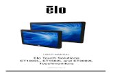 Elo Touch Solutions ET1002L, ET1502L and ET2002L …Connect the USB touch cable between the monitor’s USB connector and your PC’s USB ... follow below steps to install Windows