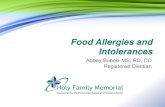 Food Allergies and Intolerances - Extension Manitowoc County · 2017. 7. 17. · Food Allergies and Intolerances-Nutrition Food allergies and intolerances may impact nutrition Restrictions