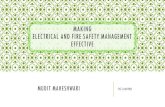 MAKING ELECTRICAL AND FIRE SAFETY MANAGEMENT EFFECTIVE · 2019. 8. 26. · 25,000 1 205 122 15% 140 25 x 6 35,000 1 205 171 15% 196 40 x 6 42,000 1 205 205 15% 236 40 x 6 50,000 1