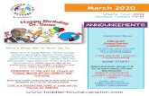 PowerPoint Presentation · 2020. 3. 5. · Dr. Seuss (Dr. Seuss’s birthday is in March), will write and illustrate our own books, we will study nutrition (March is national nutrition