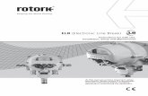 ELB (Electronic Line Break) - Rotork · 2019. 5. 11. · Rotork’s Electronic Line Break (ELB) unit is designed to monitor pipeline systems primarily for the purpose of detecting
