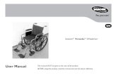 Invacare® Veranda™Wheelchair · 2011. 2. 24. · Anti-tippers MUST be attached at all times. Inasmuch as the anti-tippers are an option on this wheelchair (you may order with or