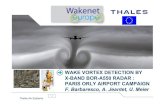 Thales Air Systems - WakeNet3-Europe · 2010. 6. 28. · Thales Air Systems 26 CLEAR AIR RADAR REFLECTIVITY OF WAKE VORTEX “Analysis of the Radar Reflectivity of Aircraft Vortex