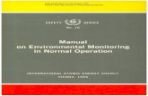 Manual on Environmental Monitoring in Normal Operationgnssn.iaea.org/Superseded Safety Standards/Safety_Series... · 2012. 11. 1. · International Atomic Energy Agency. Manual on