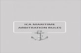 Maritime Arbitration Rules book · 2019. 8. 27. · THE MARITIME ARBITRATION RULES 1. Objectives: These Rules shall be called Maritime Arbitration Rules, 2012 of the Indian Council