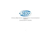 China Maritime Arbitration Commission CMAC Arbitration Rules · Maritime Arbitration Commission of the China Council for the Promotion of International Trade, independently and impartially