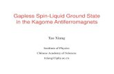 Gapless Spin-Liquid Ground State in the Kagome ...nqs2017.ws/Slides/4th/Xiang.pdf1. No finite size effect: PESS can be defined on an infinite lattice 2. More accurate for studying
