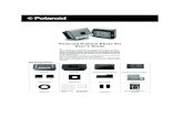 Polaroid Pinhole Photo Kit User's Guide · 2009. 11. 27. · Double-sided tape Double-sided sponge tape Pinhole frame Tripod adapter Airing box 0.3 mm 0.4 mm Inner Box Film holder