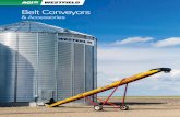 Belt Conveyors - Ag Solutions Group...6,000 bph • Available in lengths from 35' to 100' • 10" diameter tube FEATURES • A-frame undercarriage on 35'-55' lengths • Hydraulic