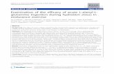 RESEARCH ARTICLE Open Access Examination of the efficacy of … · 2017. 8. 23. · RESEARCH ARTICLE Open Access Examination of the efficacy of acute L-alanyl-L-glutamine ingestion