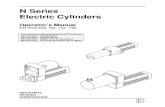 N Series Electric Cylinders - Kollmorgen · 2020. 2. 5. · N Series Operator’s Manual 2 Cylinder Part Number - Identify What You Have Model Number Breakdown Serial Number: 950125