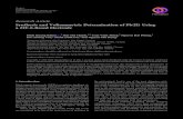 SynthesisandVoltammetricDeterminationofPb(II)Using aZIF-8 … · 2019. 7. 30. · ResearchArticle SynthesisandVoltammetricDeterminationofPb(II)Using aZIF-8-BasedElectrode DinhQuangKhieu
