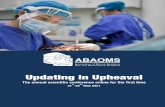 The annual scientific conference online for the first time...4 1300 Invited lecture session - Updates amongst upheaval.Chaired by Dr Sarah McKernon, Specialist &Lecturer in Oral Surgery,
