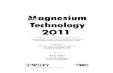 Magnesium Technology 2011 - download.e-bookshelf.de...C. Mendis, J. Bae, N. Kim, and K. Hono The Solidification Microstructure and Precipitation Investigation of Magnesium-rich Alloys