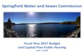 Springfield Water and Sewer Commission...Jun 07, 2016  · meeting and exceeding water quality criteria, regulatory criteria, and operational optimization in FY 18 ... Chapter 5 –Schedule