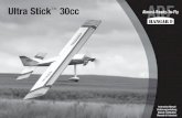 Ultra Stick 30cc - Horizon Hobby · 2020. 3. 27. · Ultra Stick™ 30cc 3 Part # English Deutsch Français Italiano REPLACEMENT PARTS • ERSATZTEILE • PIÈCES DE RECHANGE •