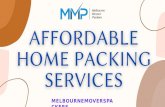 AFFORDABLE HOME PACKING SERVICES - MMP