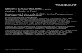 Vanguard U.S. Growth Fund · Supplement Dated March 1, 2021, to the Prospectus and Summary Prospectus Dated December 22, 2020 Restructuring of the Investment AdvisoryTeam The Board