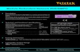 Module Redundant Network Datasheet - Teletek Electronics...•IRIS - Addressable Fire Panel •SIMPO - Addressable Fire Panel Compatible Product Range Packing Information Teletek Electronics