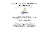 BOARD OF PUBLIC WORKS...Our 2016 labor cost was $37.83. The calculated cost for 2017 is $40.08. From 2016 to 2017, hourly labor increased $1.20, while benefits increased $1.05, for