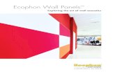 Ecophon Wall Panels - BuildSite...One way to improve the acoustic environment in such cases is to install acoustic wall panels. Ecophon Wall Panels provide Class A sound absorption