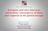 European and Latin American universities: convergence of ...tuningacademy.org/wp-content/uploads/2015/11/Klemen...European and Latin American universities: convergence of ideas and