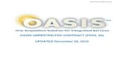 OASIS UNRESTRICTED CONTRACT (POOL 5b) UPDATED …...B.2.5. T&M and L-H Task Orders 8 B.2.5.1. Ceiling Rates for T&M and L-H Task Orders 9 B.3. ANCILLARY SUPPORT 10 B.3.1. Specialized