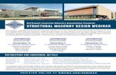 Structural Masonry Design Seminar · 2020. 10. 10. · Structural Masonry Design Seminar Author: Carolynn Moody Keywords: DAEGMEBIkkE,BAD5p_HRwS8 Created Date: 20200910212037Z ...