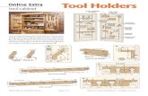 Online Extra Tool Holders tool cabinet - Woodsmith...The tool cabinet featured in Woodsmith No. 232 has a pair of deep doors enclosing the upper section. These doors provide the perfect