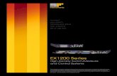 EX1200 Series - BiS Sistem · EX1200-5002 30 SPDT (Form C) 300 V/2 A 60 W DC, 125 VA 30 MHz EX1200-5001 40 SPST (Form A) 300 V/2 A 60 W DC, 125 VA 10 MHz EX1200-5007 12 SPDT (Form