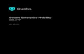 Secure Enterprise Mobility · 2021. 2. 8. · Get Started 5 Get Started Welcome to the Qualys Secure Enterprise Mobility (SEM) User Guide. Qualys SEM offers you a cloud-based solution,