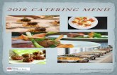 2018 CATERING MENU - Hilton...Cinnabon icing) A LA CARTE 4328 Garden Vista Drive, Riverview, FL 33578 813.626.6610 • All prices are subject to change A 22% service charge and 7%