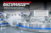 MODERNIZING AUTOMATION SOLUTIONS - Industrial Automation … · 2020. 5. 5. · pharmaceutical products. Fermion worked with Honeywell to configure a turnkey automation solution for