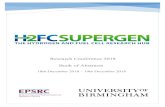 Research Conference 2018 Book of Abstracts€¦ · Ionic Liquid Modified Pt/C catalysts for cathode application in proton eschange membrance fuel cells. 8 Considerations for PEMFC